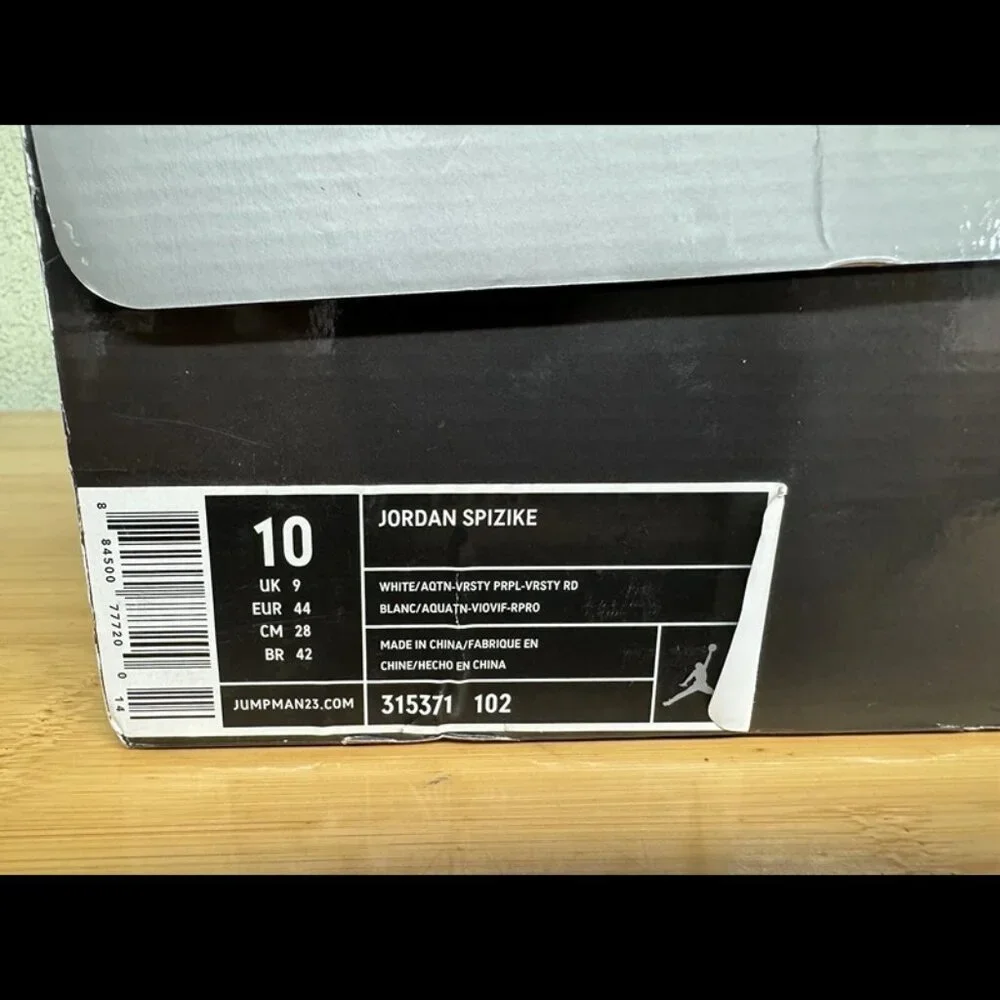 Size 10 - Jordan Spizike White 2010 315371-102‎
